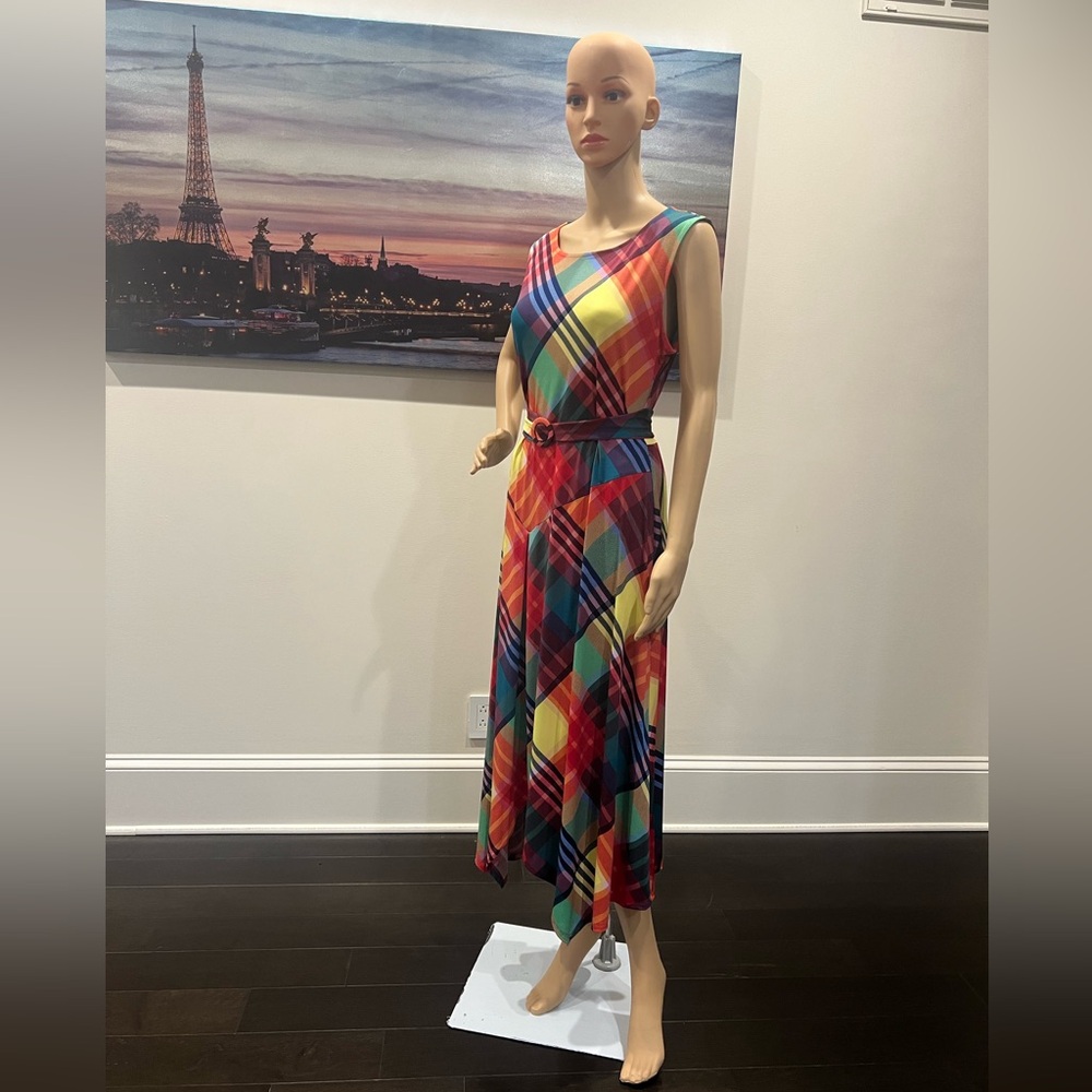 Multicolor dress by Chaus. Size M